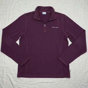 COLUMBIA MICROFLEECE SOFT TOUCH HIKING CAMPING OUTDOOR ATHLEISURE PULLOVER LRG